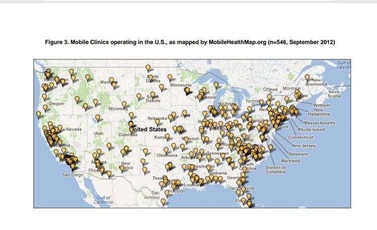 “ 移动诊所”在美发展历程(1)